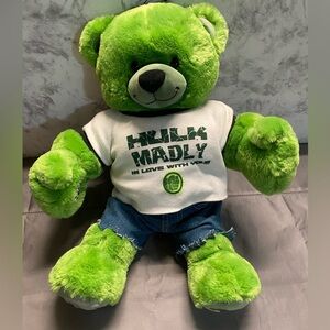 avengers hulk build a bear workshop BABW bear